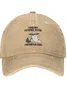 I Had My Patience Tested Animals Graphic Adjustable Hat