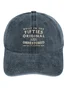 Men's /Women's Funny The Fifties Graphic Printing Regular Fit Adjustable Denim Hat